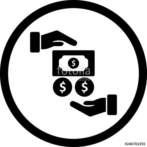 Vector Salary Icon Stock Image And Royalty Free Vector 500x500 Vector Salary Icon Stock Image And Royalty Free Vector