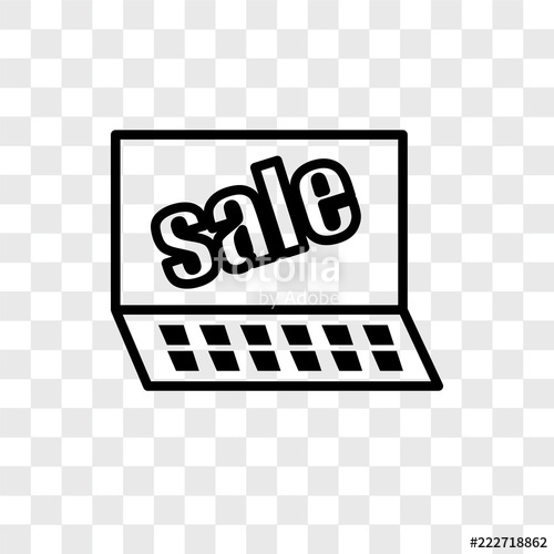 500x500 Sales Icons Isolated On Transparent Background Modern