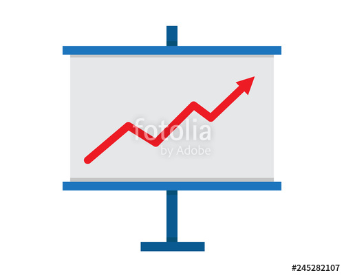500x400 Presentation Explain Marketing Flat Icon Illustration Vector