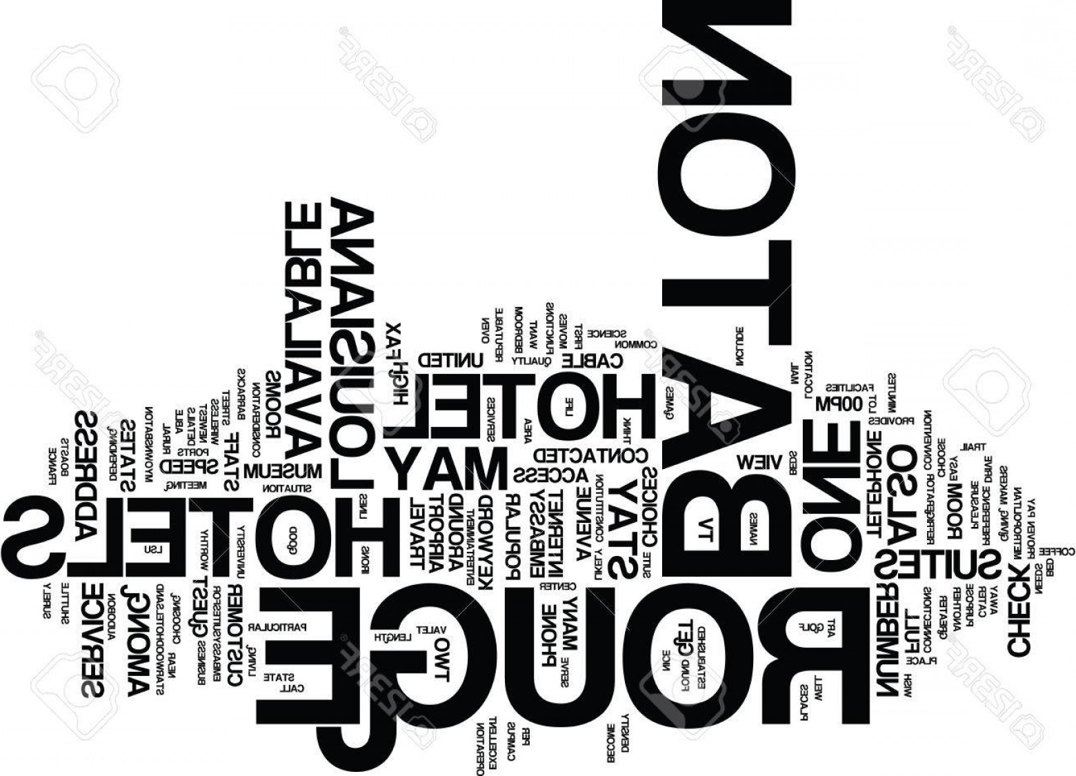 1560x1125 Photostock Vector Baton Rouge Jobs Text Background Word Cloud