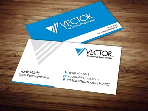 500x375 Vector Marketing Business Card Design