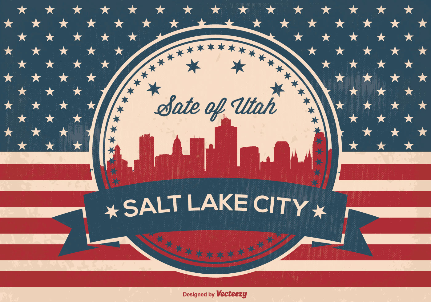 1400x980 Salt Lake City Free Vector Art