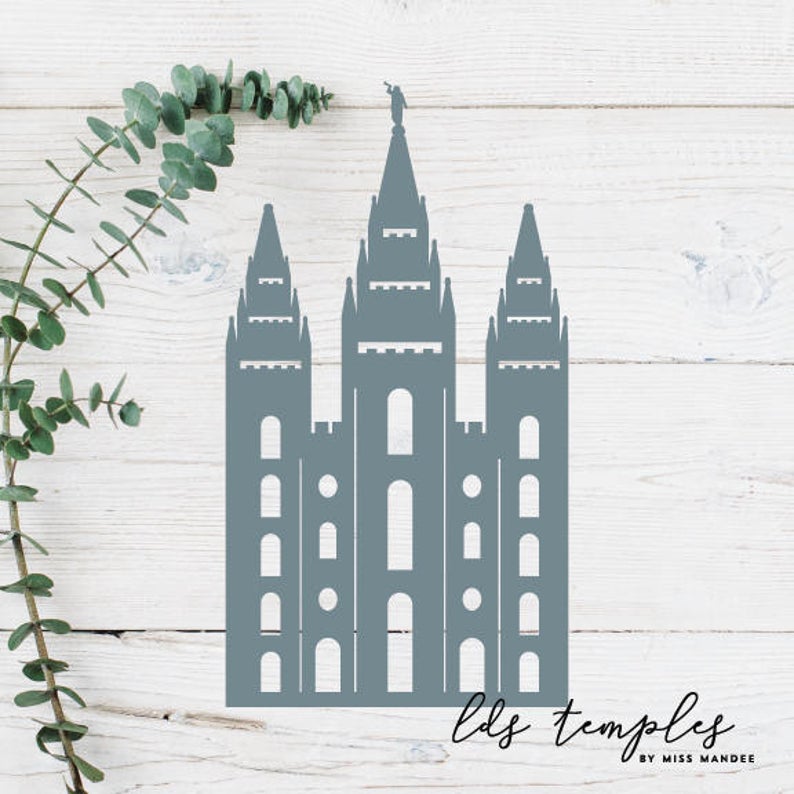 794x794 Salt Lake City Utah Lds Temple Digital Download Etsy