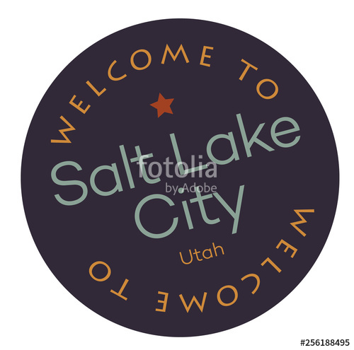 500x495 Welcome To Salt Lake City Utah Stock Image And Royalty Free