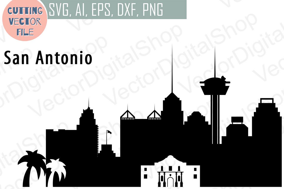 San Antonio Vector, Texas Skyline Usa City, Png, Dwg 1158x772 San Antonio Vector, Texas Skyline Usa City, Png, Dwg