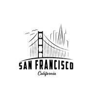 200x200 Skyline Of San Francisco Vector Design Template Stock Vectors