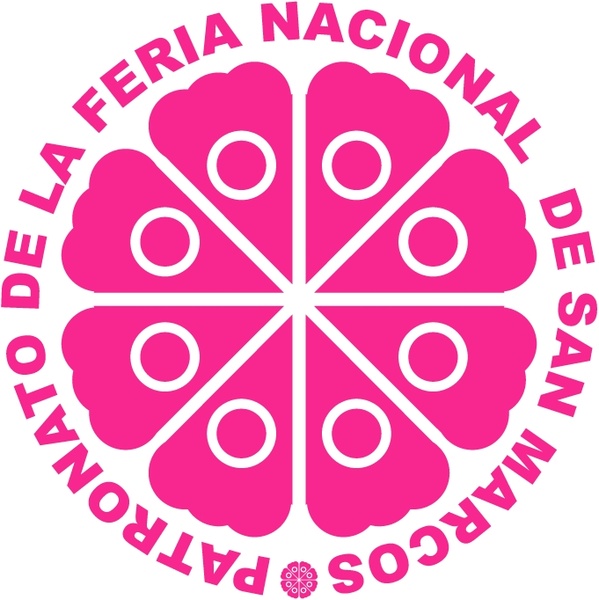 599x600 Patronato De La Feria Nacional De San Marcos Free Vector