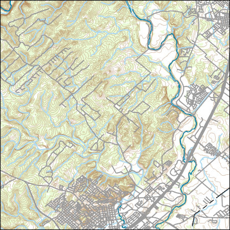 450x450 Usgs Topo Map Vector Data