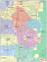 Editable Sandy, Ut City Map 200x259 Editable Sandy, Ut City Map