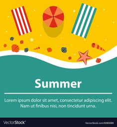 Sandy Beach With Leisure Items View From Above Vector Image 235x254 Sandy Beach With Leisure Items View From Above Vector Image