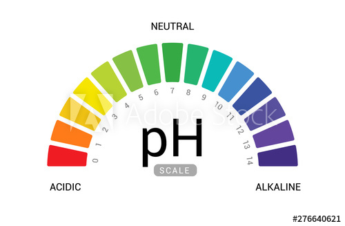 500x327 Ph Scale Indicator Chart Diagram Acidic Alkaline Measure Ph