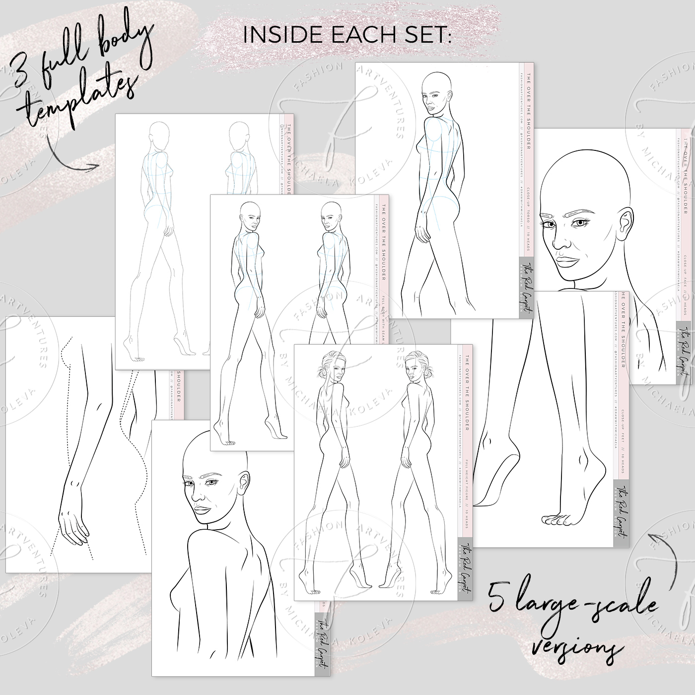 1400x1400 Over The Shoulder Premium Fashion Figure