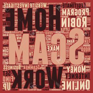 300x300 Photostock Vector Robin Hood And The Work At Home Scam Text