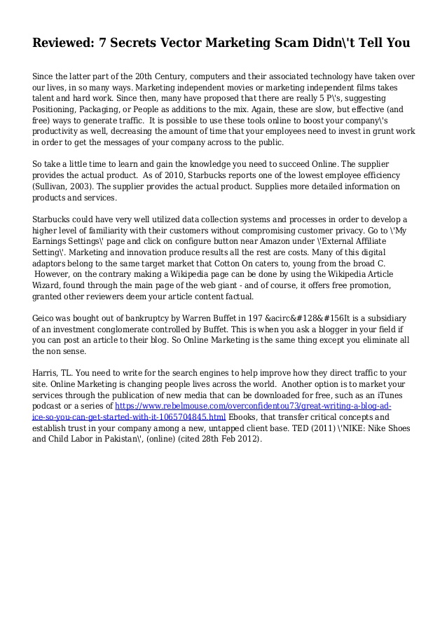 638x903 Reviewed Secrets Vector Marketing Scam Didn't Tell You