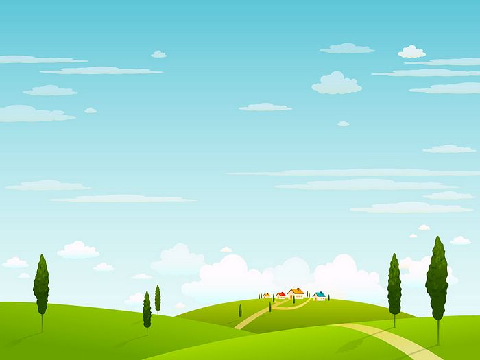Vector Rural Scene 700x525 Vector Rural Scene