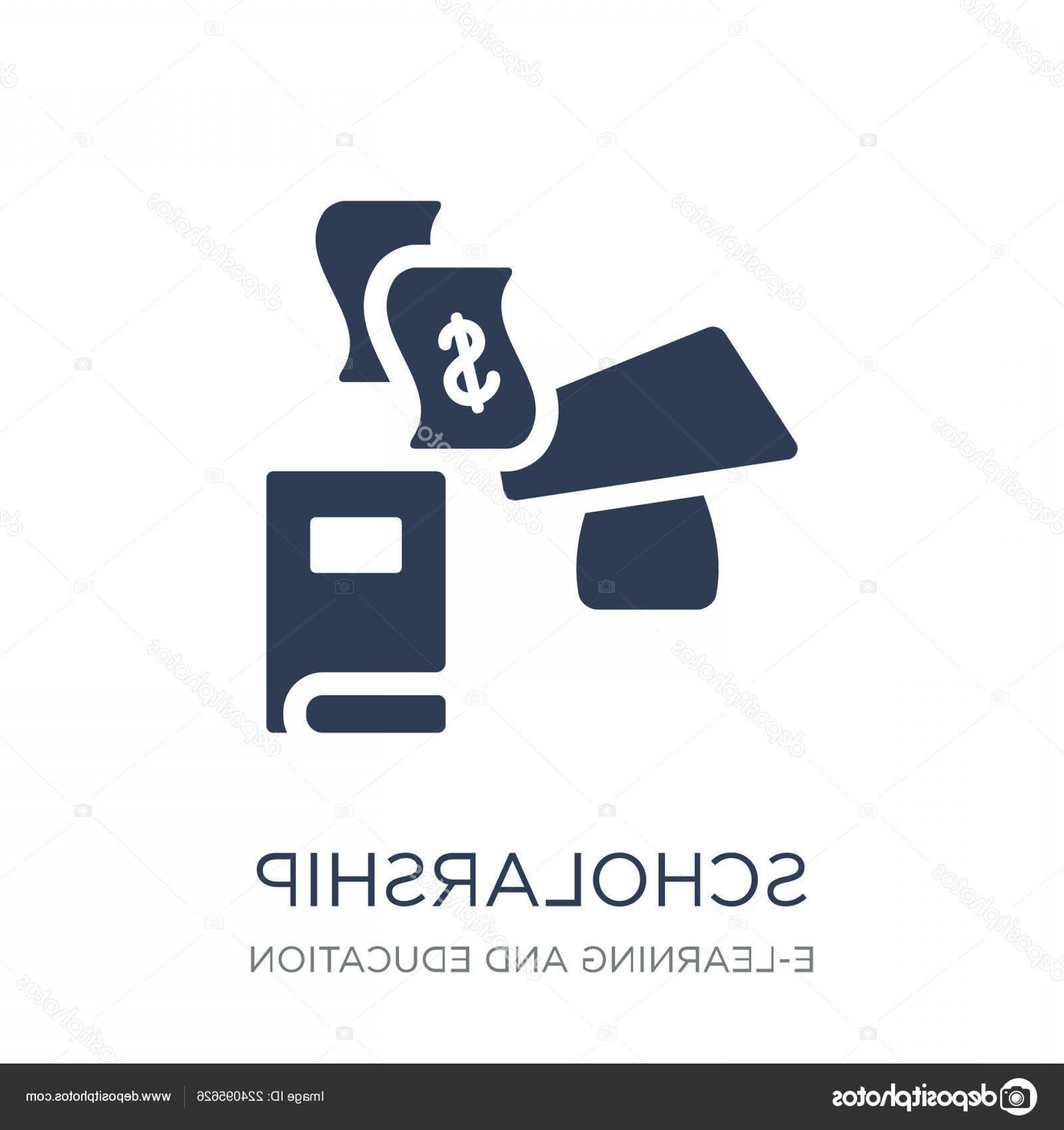 1920x2040 Stock Illustration Scholarship Icon Trendy Flat Vector Catchsplace