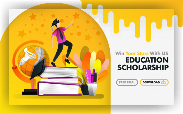 626x391 Vector Website Online Education Scholarship Vector Premium Download