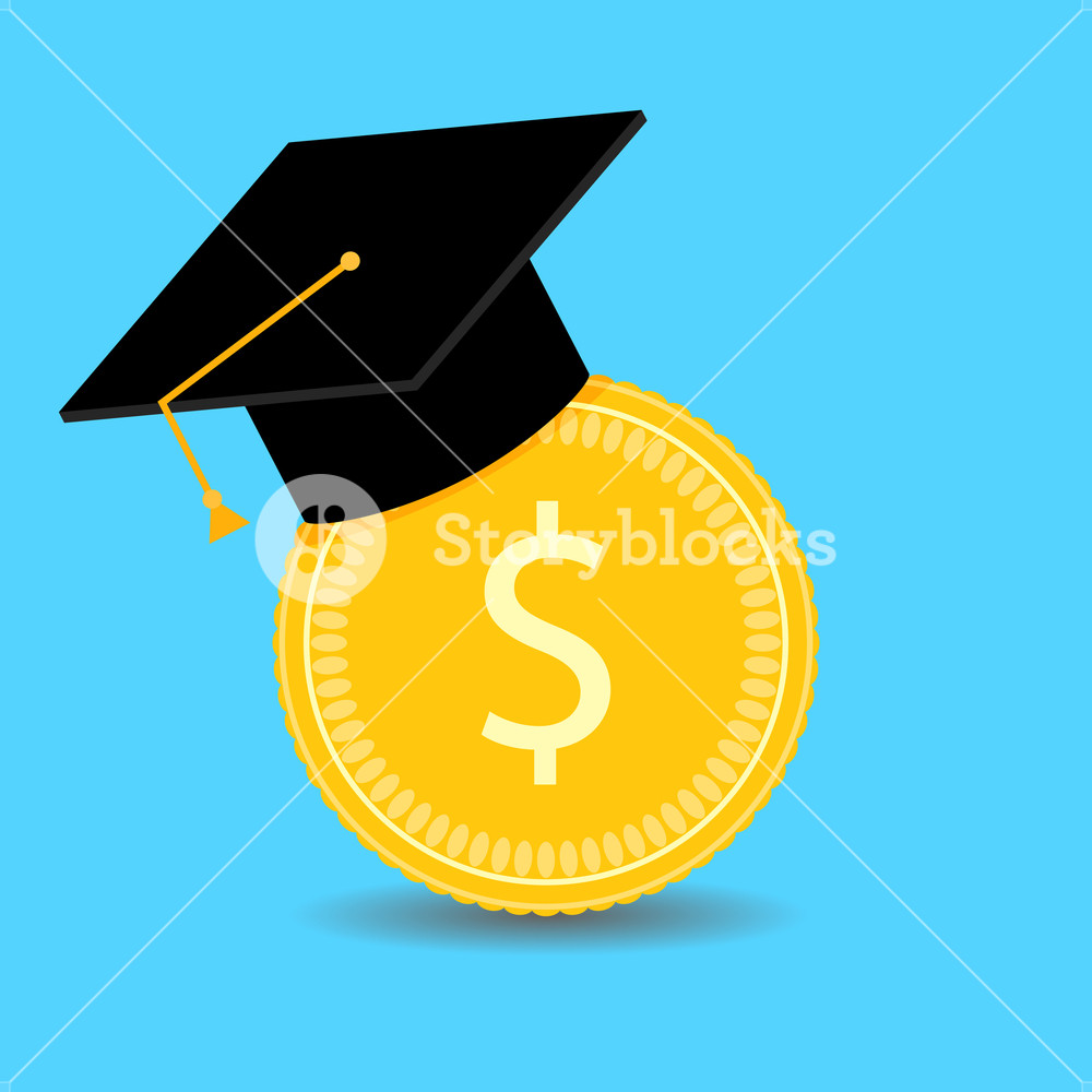 1000x1000 Financial Investments In Training Vector Graduation University