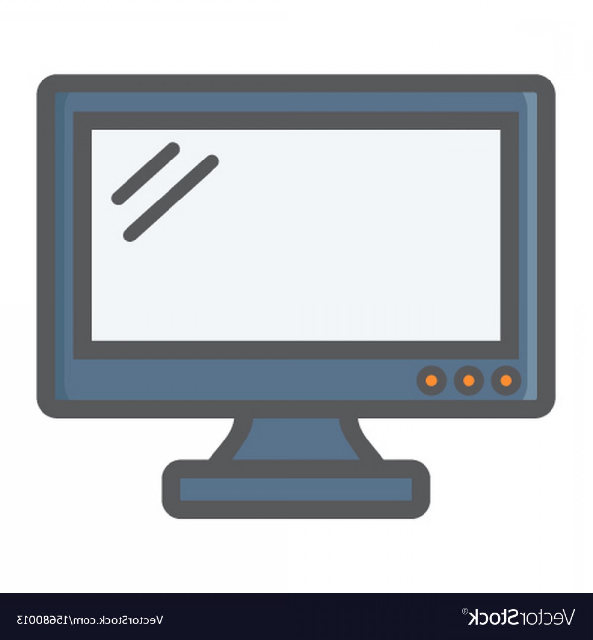 1200x1296 Computer Monitor Screen Vector Handandbeak