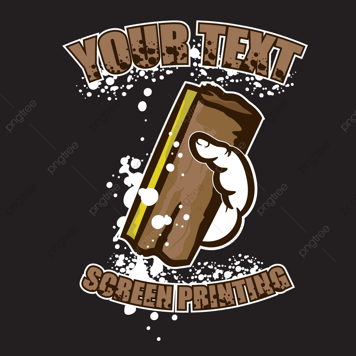 1200x1200 Screen Printing Logo, Screen, Printing, Logo Png And Vector