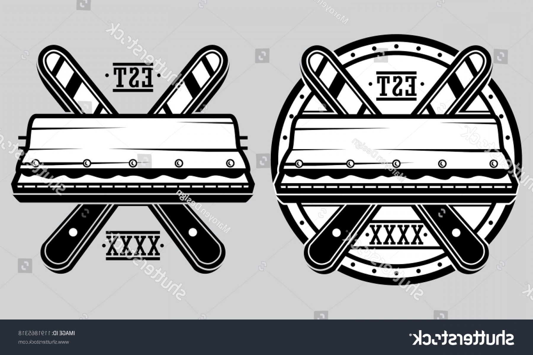 1800x1200 Screen Printing Squeegee Logo Vector Hoodamath