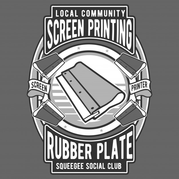 626x626 Screen Printing Vector Premium Download