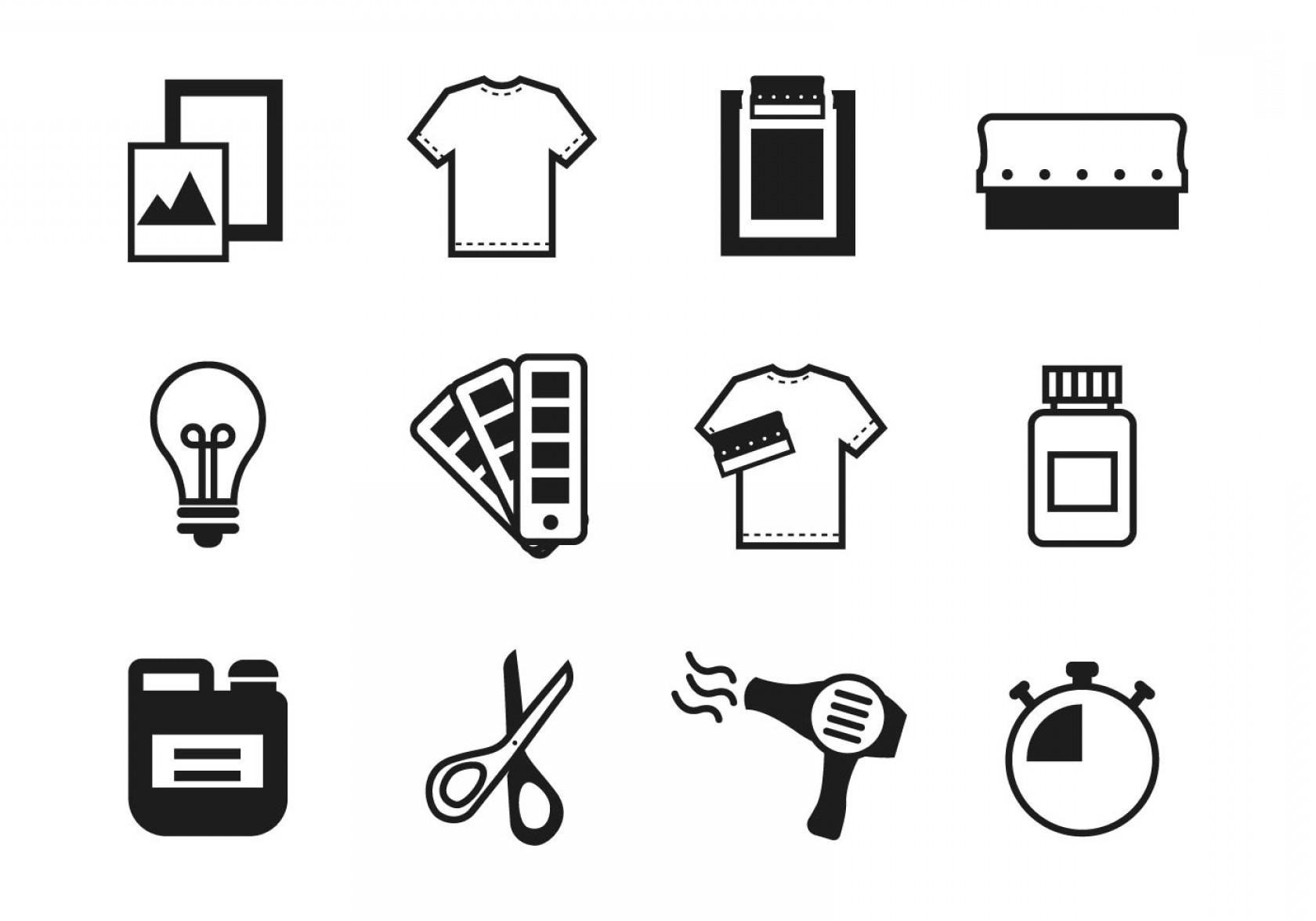 1680x1176 Free Screen Printing Icons Vector Catchsplace