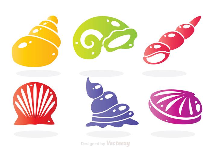 700x490 Sea Shell Colors Icons