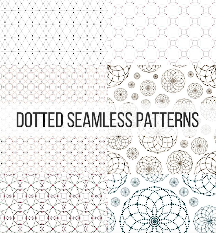 834x900 Free Vector Patterns Compilation Invaluable Time Saver For Designers