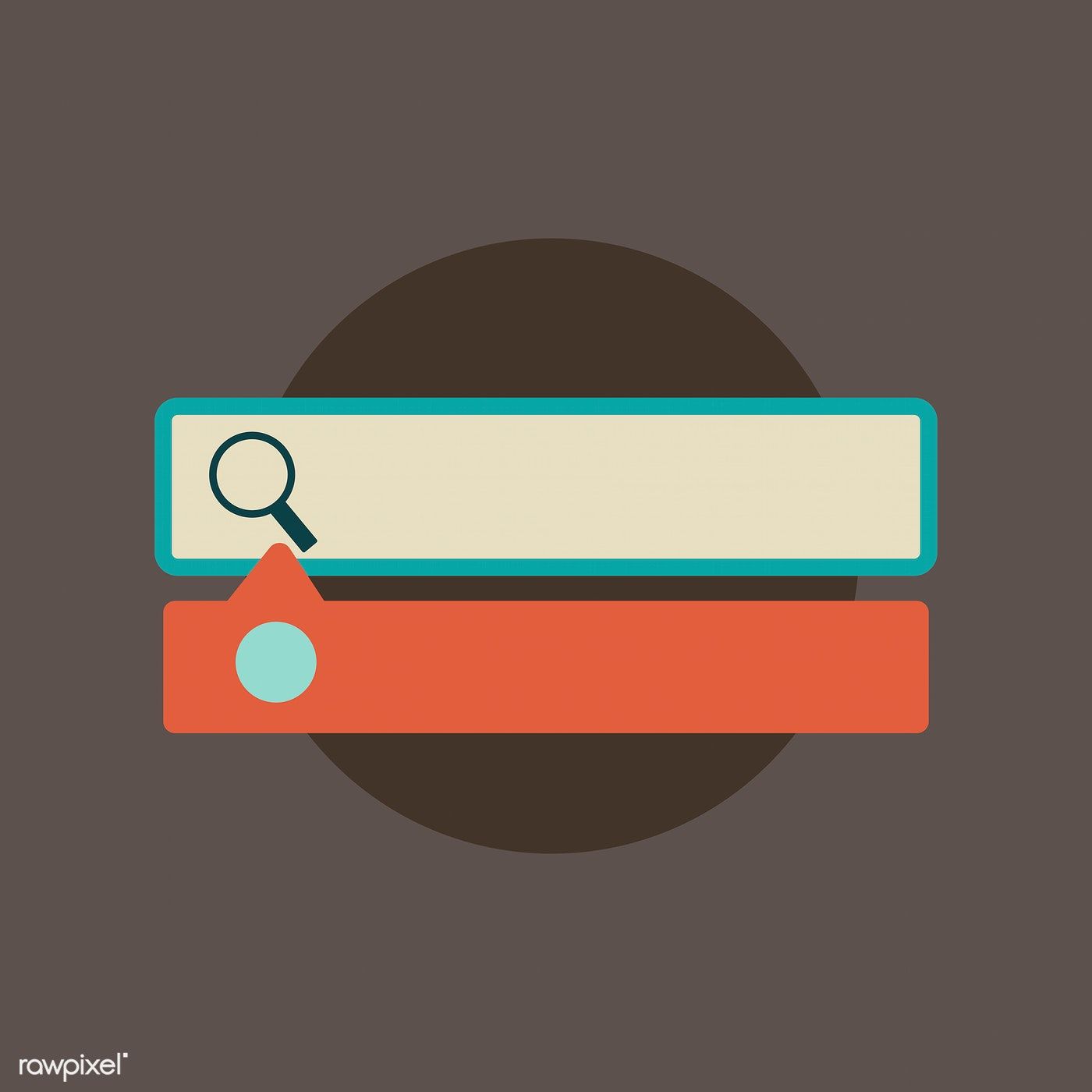 1400x1400 Illustration Of Search Bar Free Image