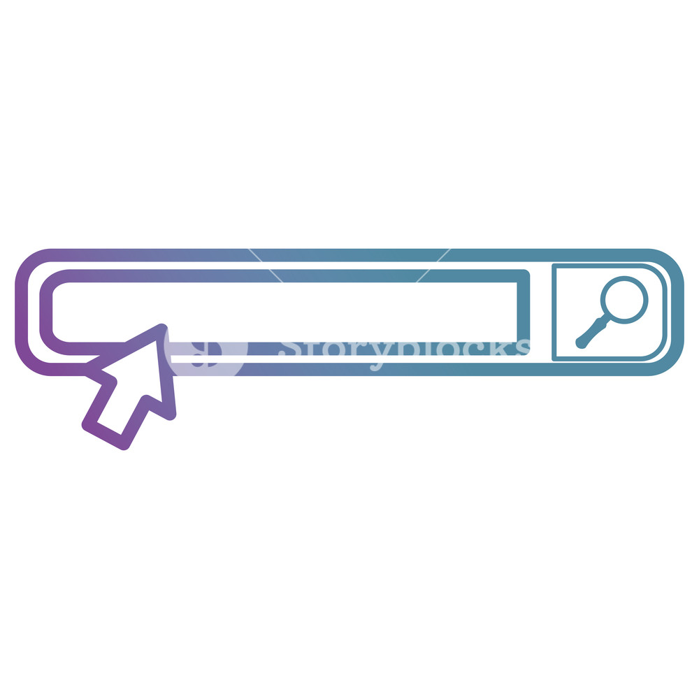 1000x1000 Search Bar Browser Interface Vector Illustration Design Royalty