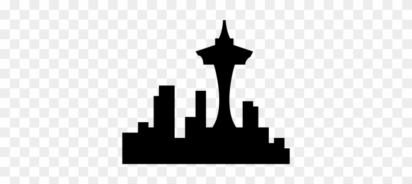 840x375 Seattle Skyline Icons, Download Free Png And Vector