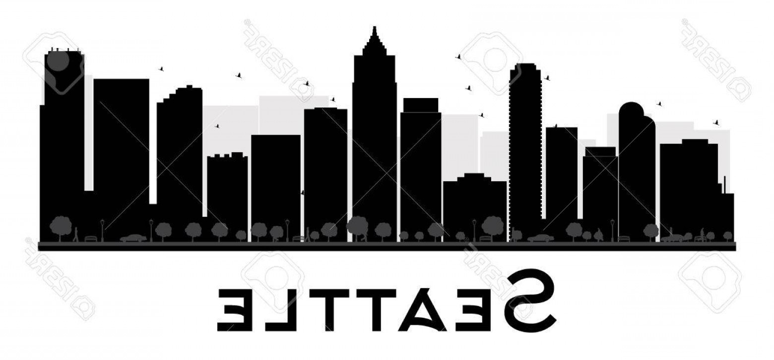 1560x727 Seattle Skyline Silhouette Vector Savoyuptown