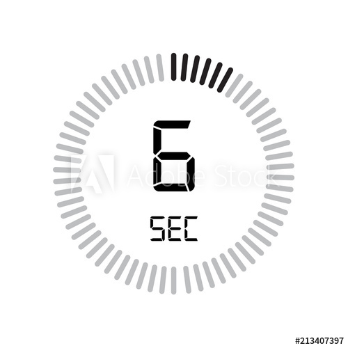 500x500 The Seconds Icon, Digital Timer Clock And Watch, Timer