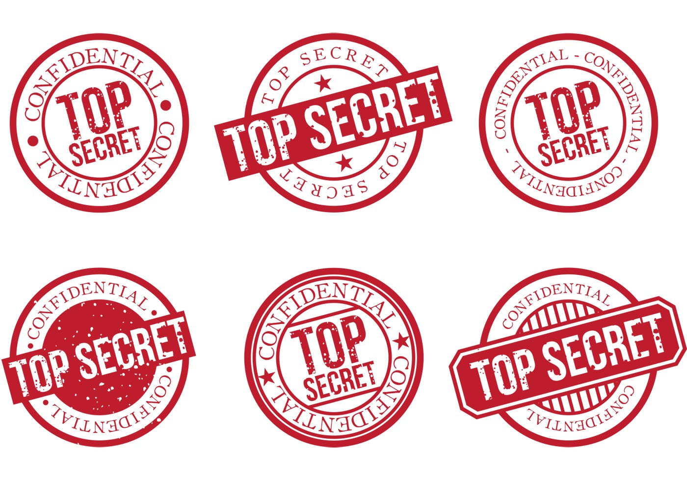 1400x980 Top Secret Stamp Free Vector Art