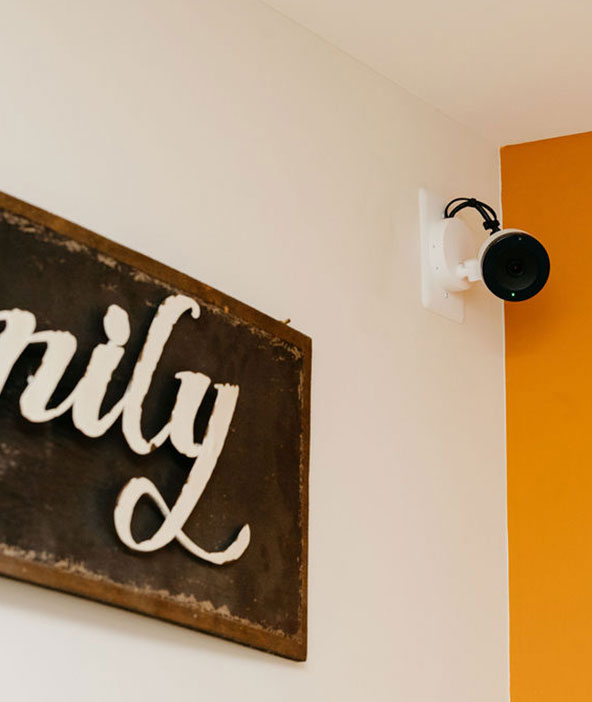 592x702 Home Security Systems Vector Security