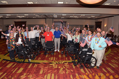 400x267 Vector Security Assembles Wheelchairs For Donation To Vets