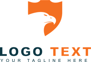 300x206 Modern Eagle Security Logo Vector