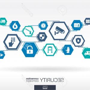 Photostock Vector Security Network Hexagon Abstract Background 300x300 Photostock Vector Security Network Hexagon Abstract Background