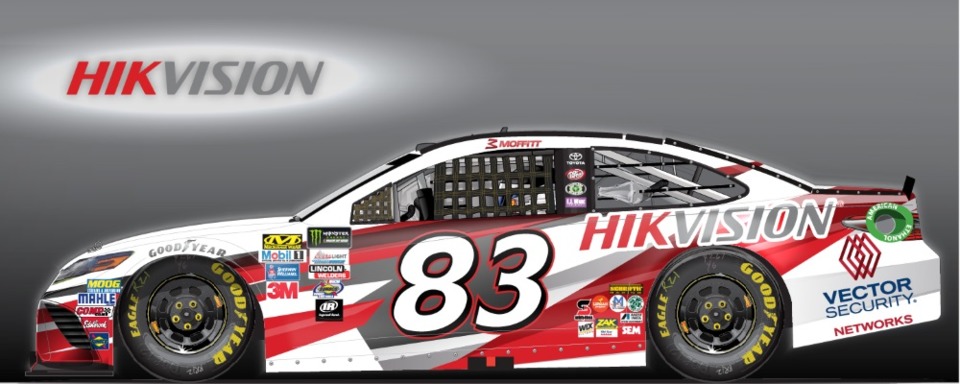960x384 Hikvision Co Sponsors Nascar Team