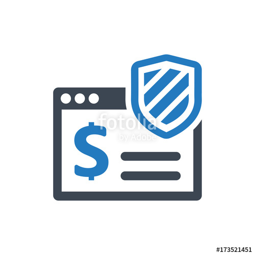 500x500 Security Payment Icon Stock Image And Royalty Free Vector