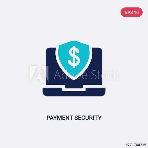 500x500 Two Color Payment Security Vector Icon From E Commerce And Payment