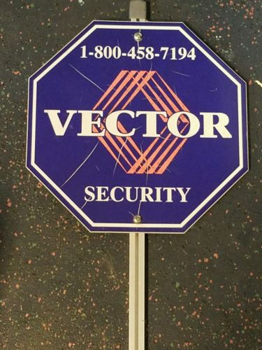 375x500 Yard Security Signs