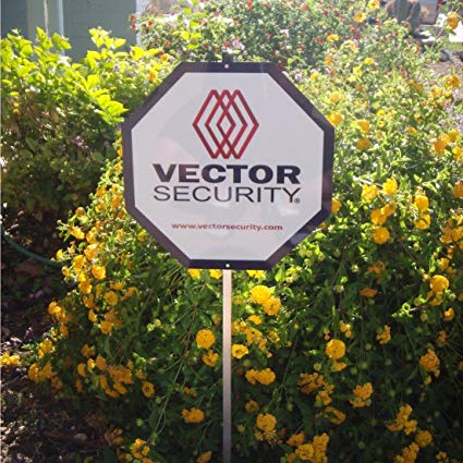 425x425 Effective Deterrence Alarm Yard Sign