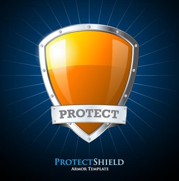 365x368 Protection Shield Free Vector In Adobe Illustrator