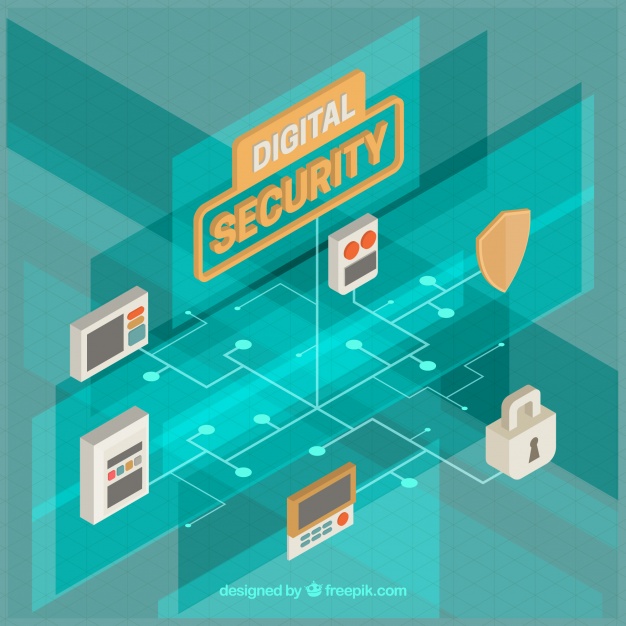 Security System Background Vector Free Download 626x626 Security System Background Vector Free Download