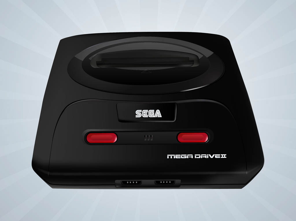 1024x765 Sega Mega Drive Vector Vector Art Graphics