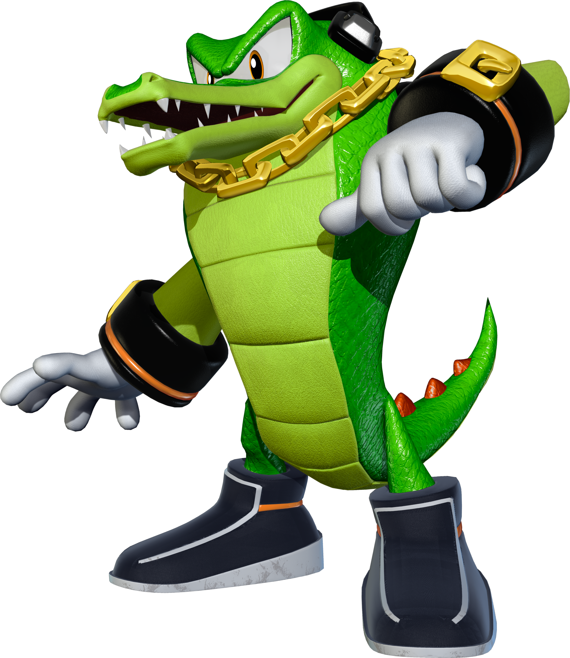 2153x2486 Vector The Crocodile From The Sonic Universe