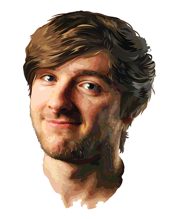 It's Me!' Vector Self Portrait On Student Show 600x752 It's Me!' Vector Self Portrait On Student Show