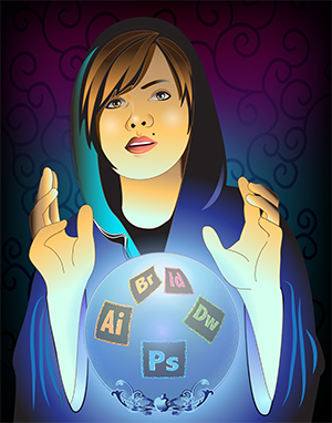 My Vector Self Portrait New Moon Graphic 300x382 My Vector Self Portrait New Moon Graphic